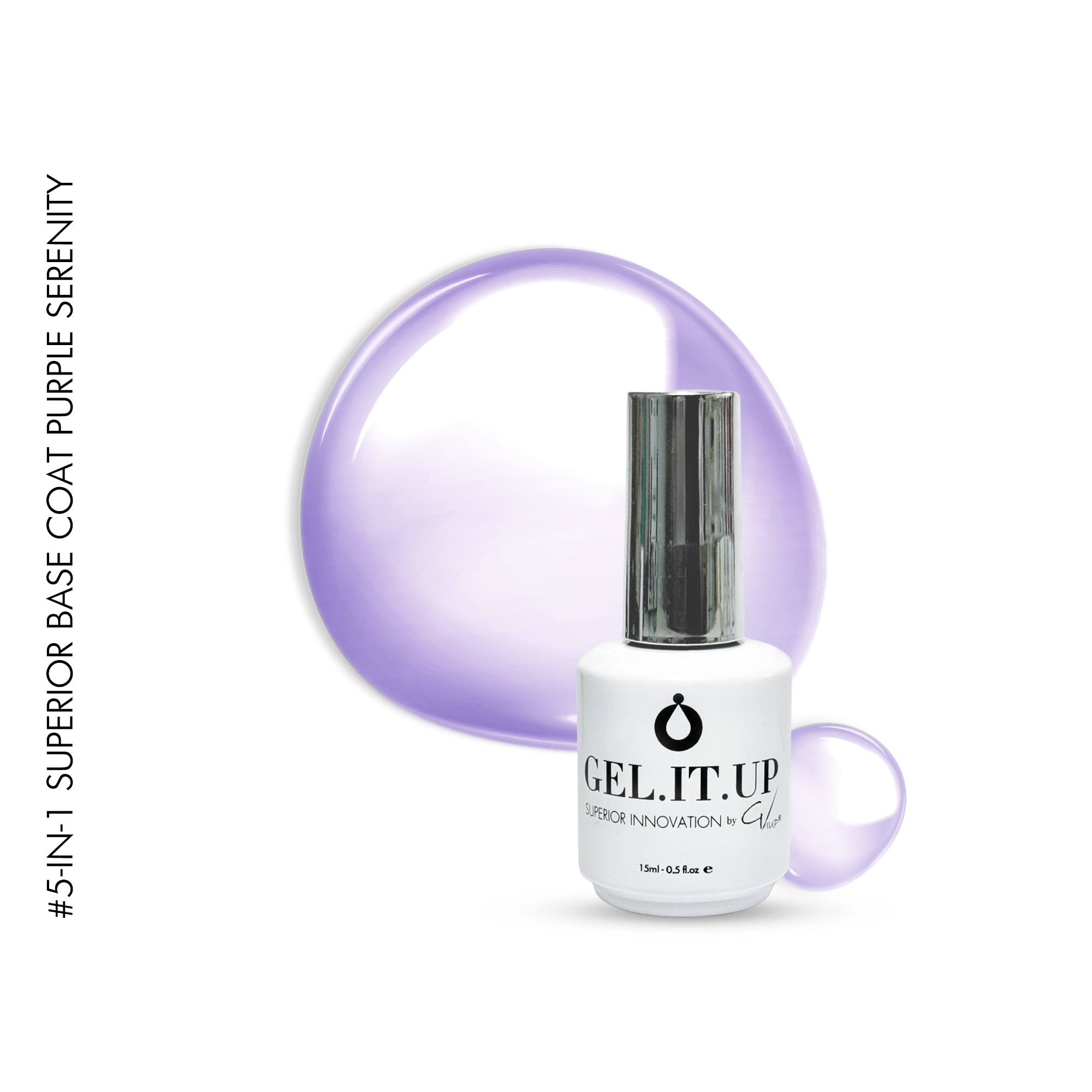 5-in-1 Superior Base 15ml Purple Serenity 5-in-1 superior base